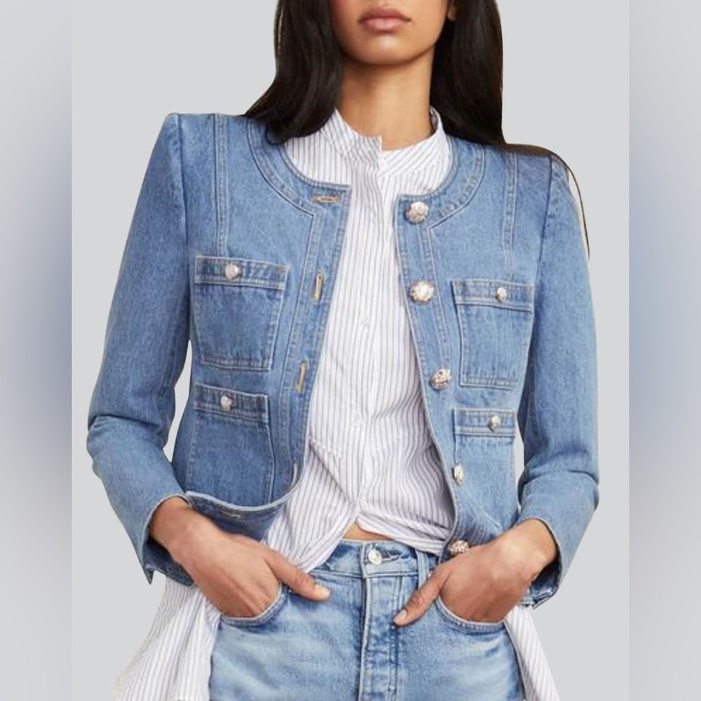 Veronica Beard Ferazia Denim Jacket